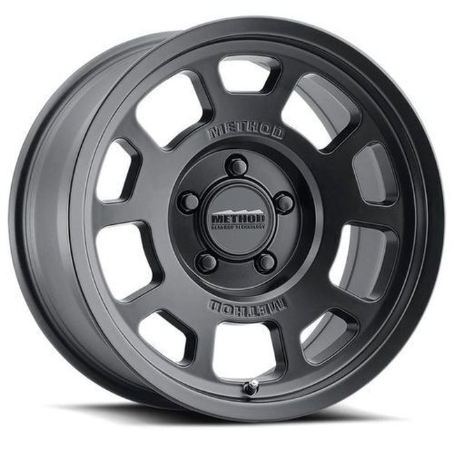 MR705 17x8.5 0mm Offset 8x170 130.81mm CB Matte Black Wheel - Click Image to Close