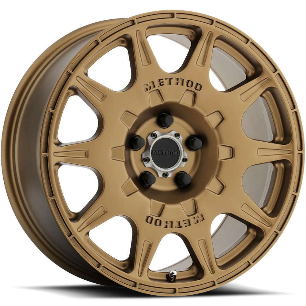 MR502 RALLY 17x8 +38mm Offset 5x4.5 67.1mm CB Method Bronze Wheel - Click Image to Close