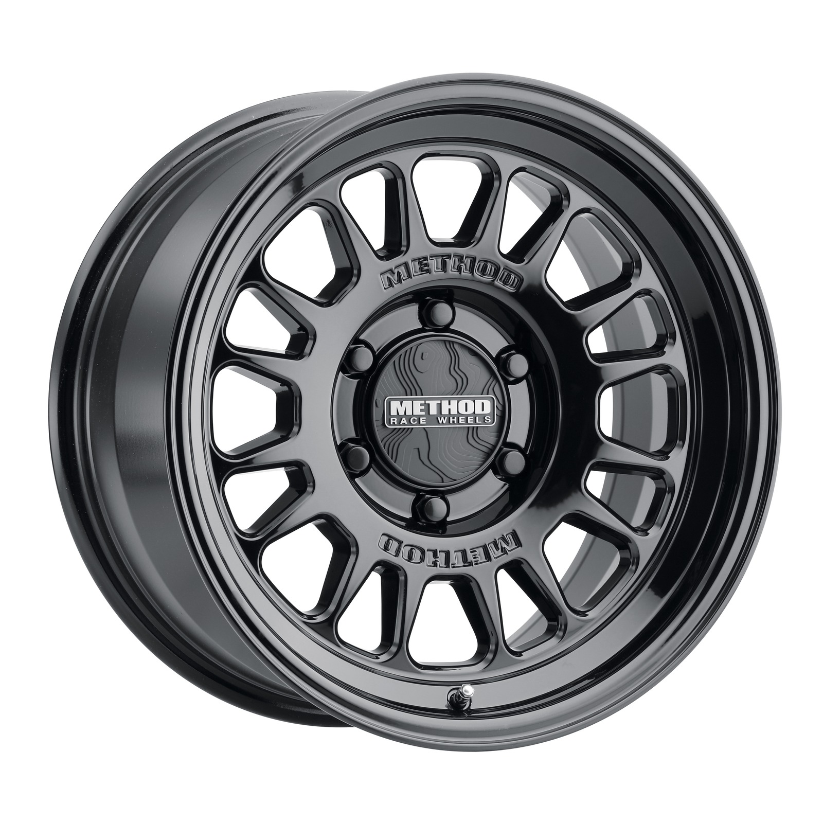 MR318 18x9 0mm Offset 6x5.5 106.25mm CB Gloss Black Wheel - Click Image to Close