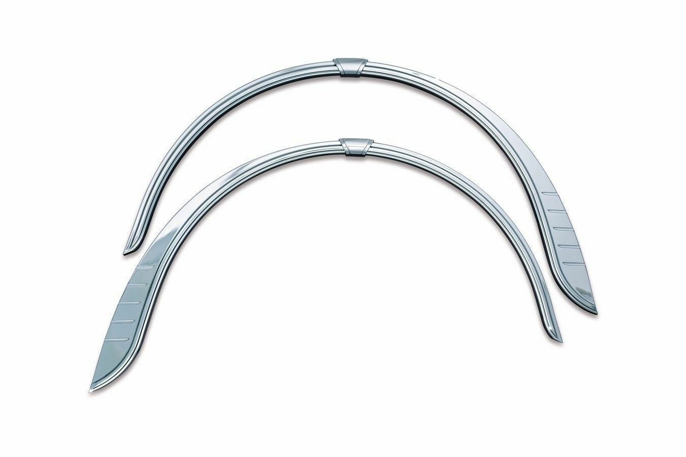 Rear Fender Flares For Trikes Chrome - Click Image to Close