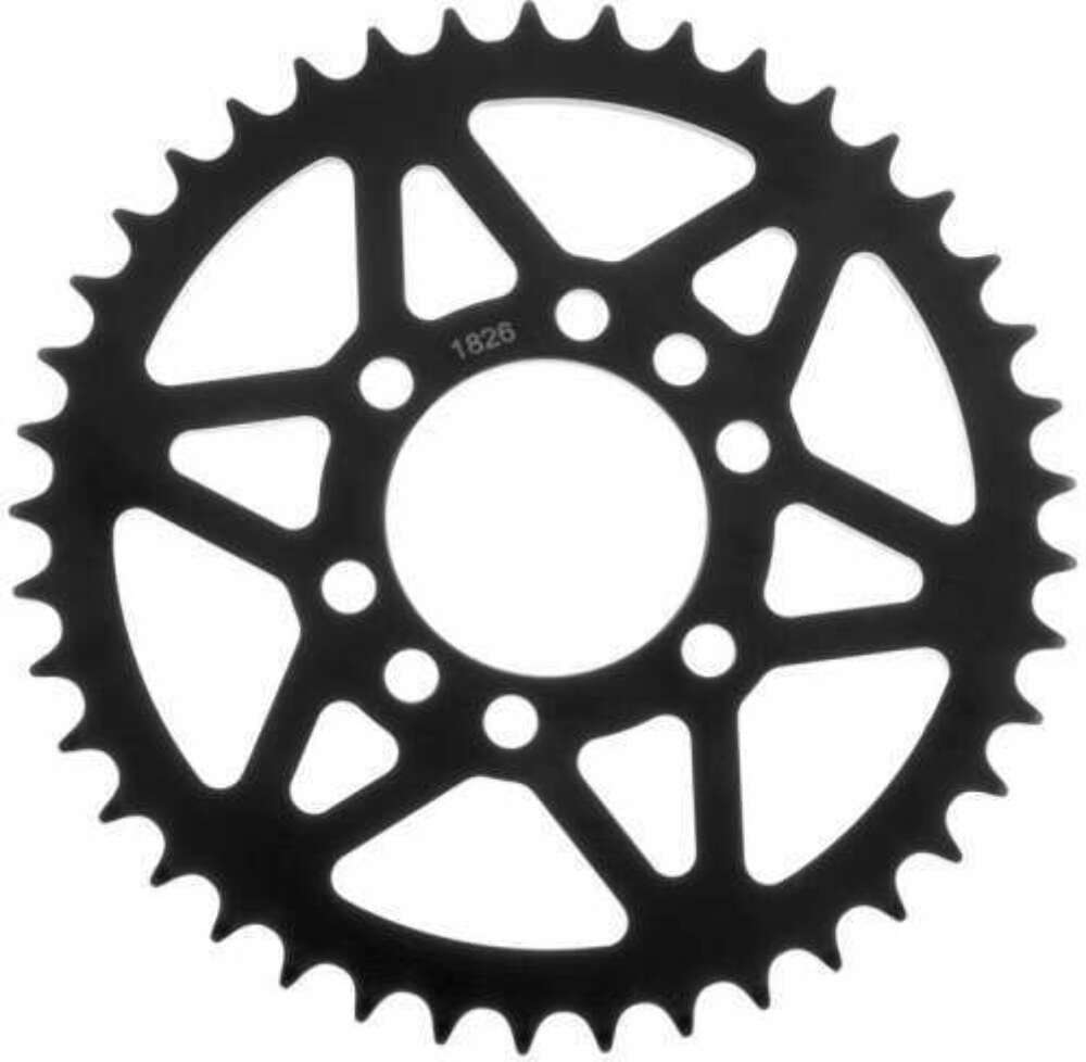 Kawasaki Rear Steel Sprocket 520 38T - Black - Click Image to Close