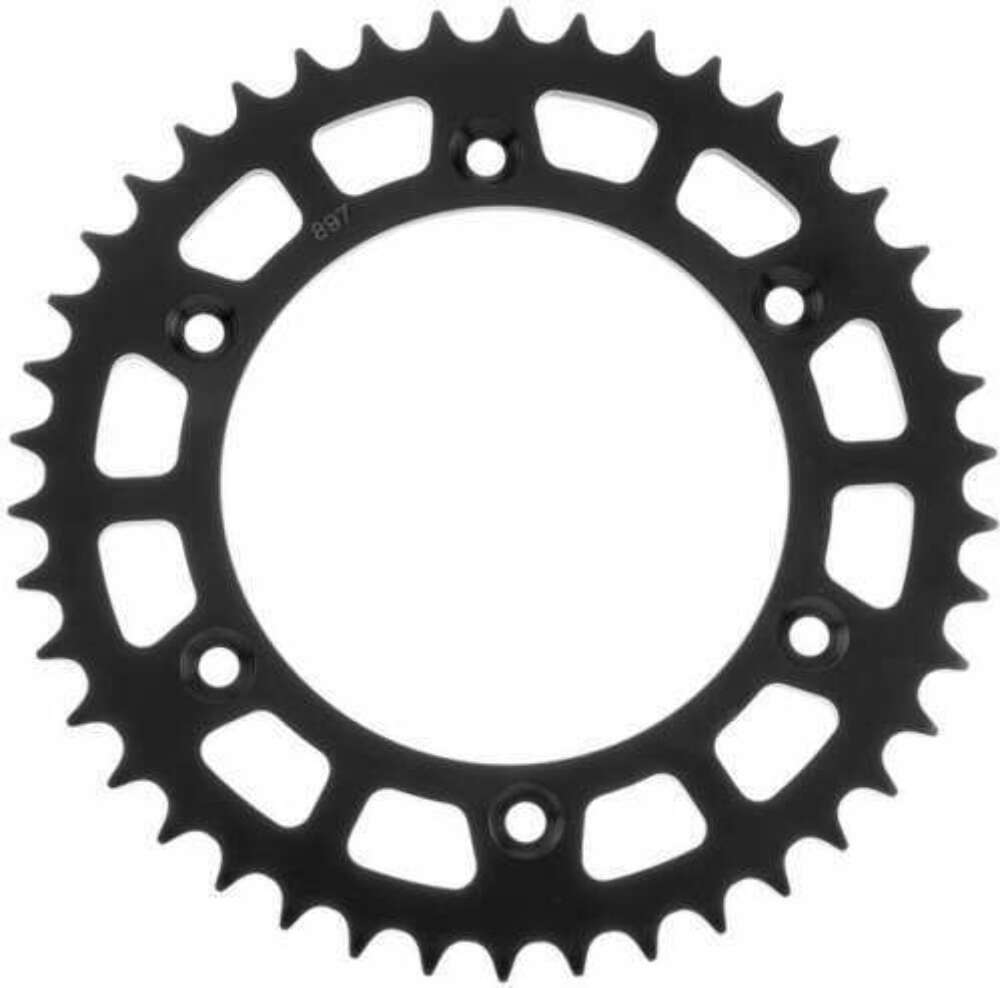 Husaberg Rear Steel Sprocket 520 45T - Black - Click Image to Close