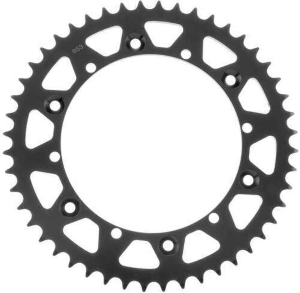 Yamaha Rear Steel Sprocket 520 49T - Black - Click Image to Close