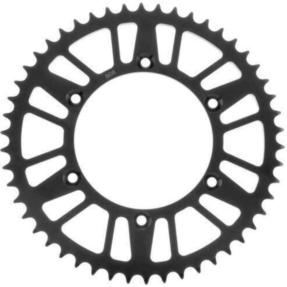 Kawasaki Rear Steel Sprocket 520 53T - Black - Click Image to Close