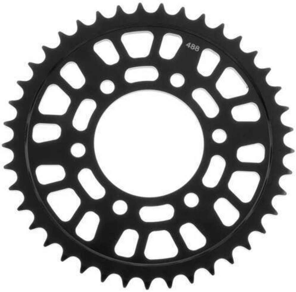 Kawasaki Rear Steel Sprocket 530 38T - Black - Click Image to Close