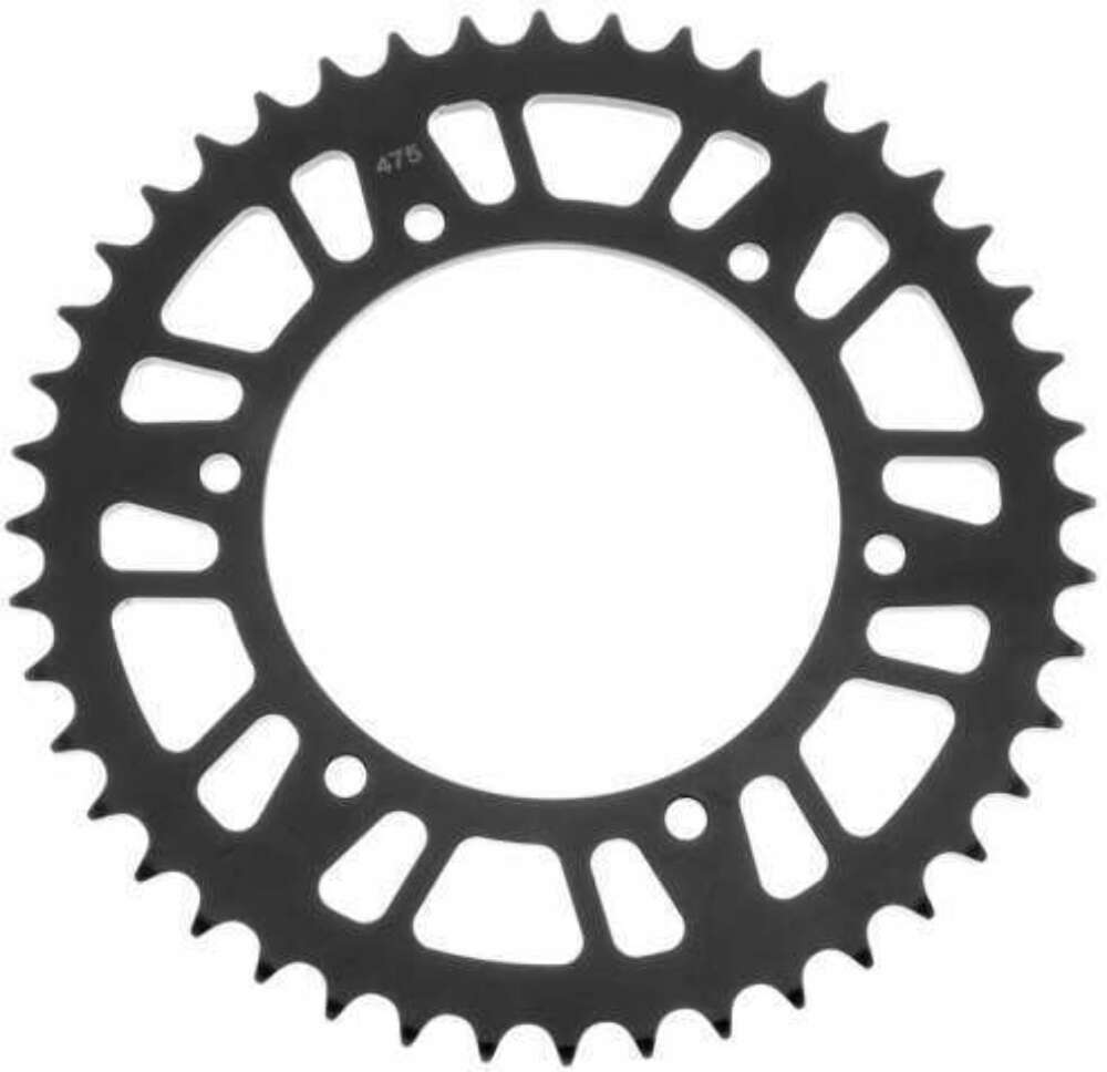 Kawasaki Rear Steel Sprocket 520 53T - Black - Click Image to Close