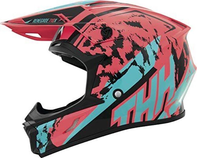 THH Helmets T710X Renegade Cor/Bu Ysm - Click Image to Close