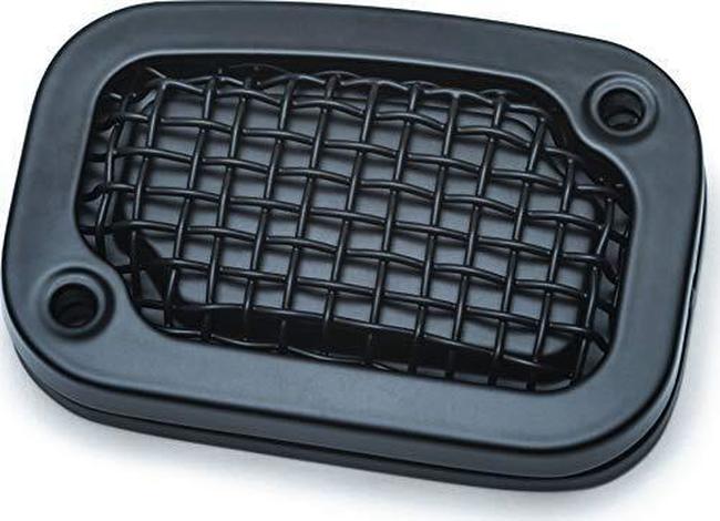 Kuryakyn Mesh Master Cylinder Cover Brake Black - Click Image to Close