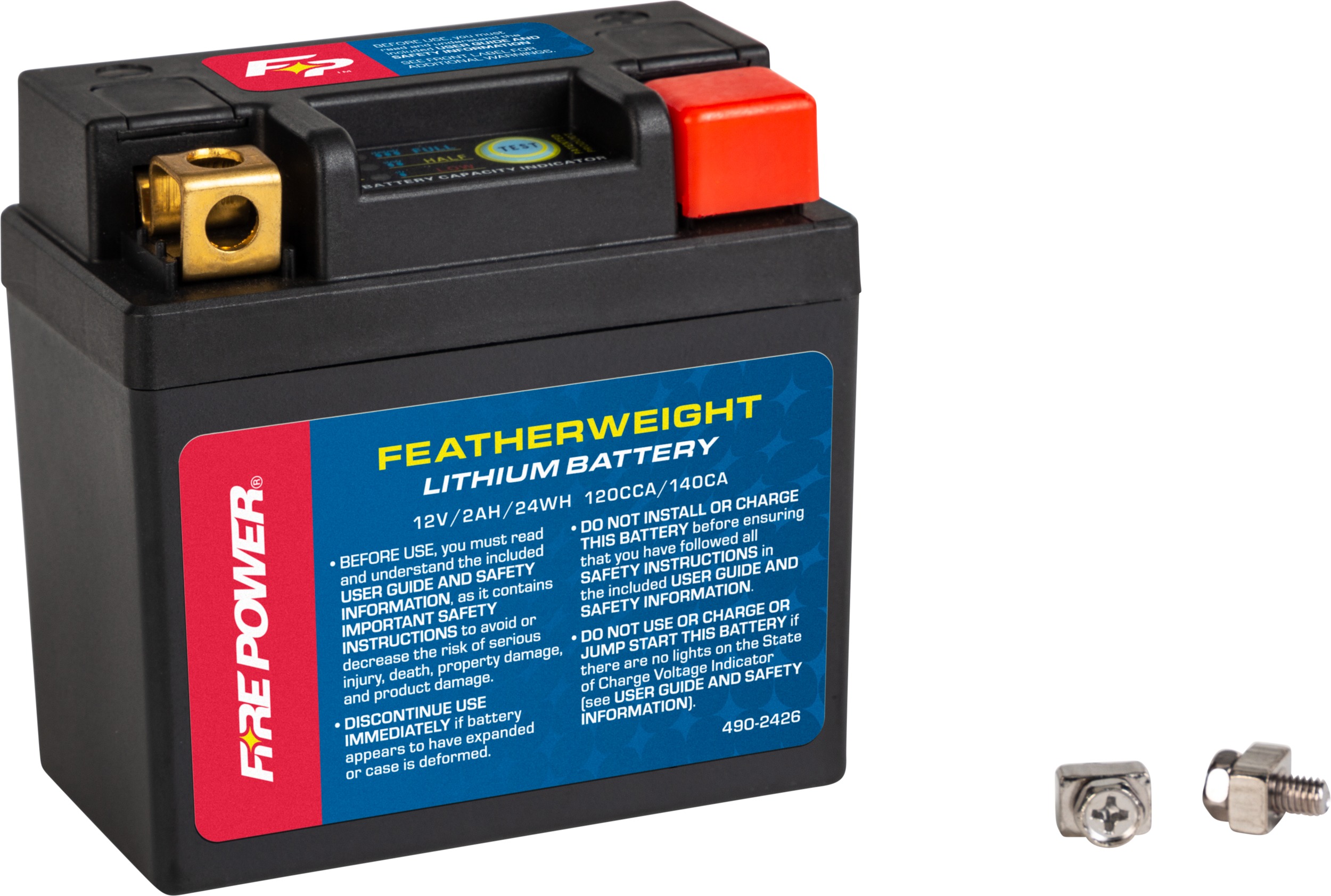 FeatherWeight Lithium Battery 140A - Replaces Honda 31500-MKE-A61 HY85S & KTM 79011053000 - Click Image to Close