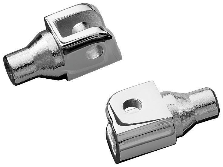 Tapered Peg Adapter Suzuki Rear Chrome - Click Image to Close