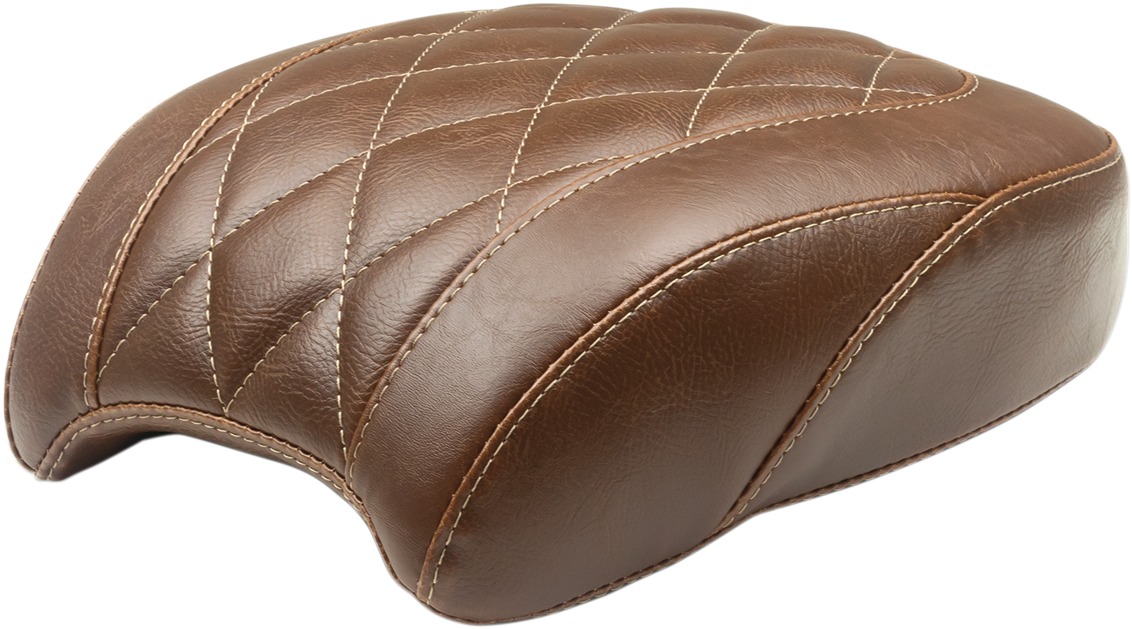 Tripper Diamond Wide Brown Pillion Pad - For 18-19 HD FLSL - Click Image to Close