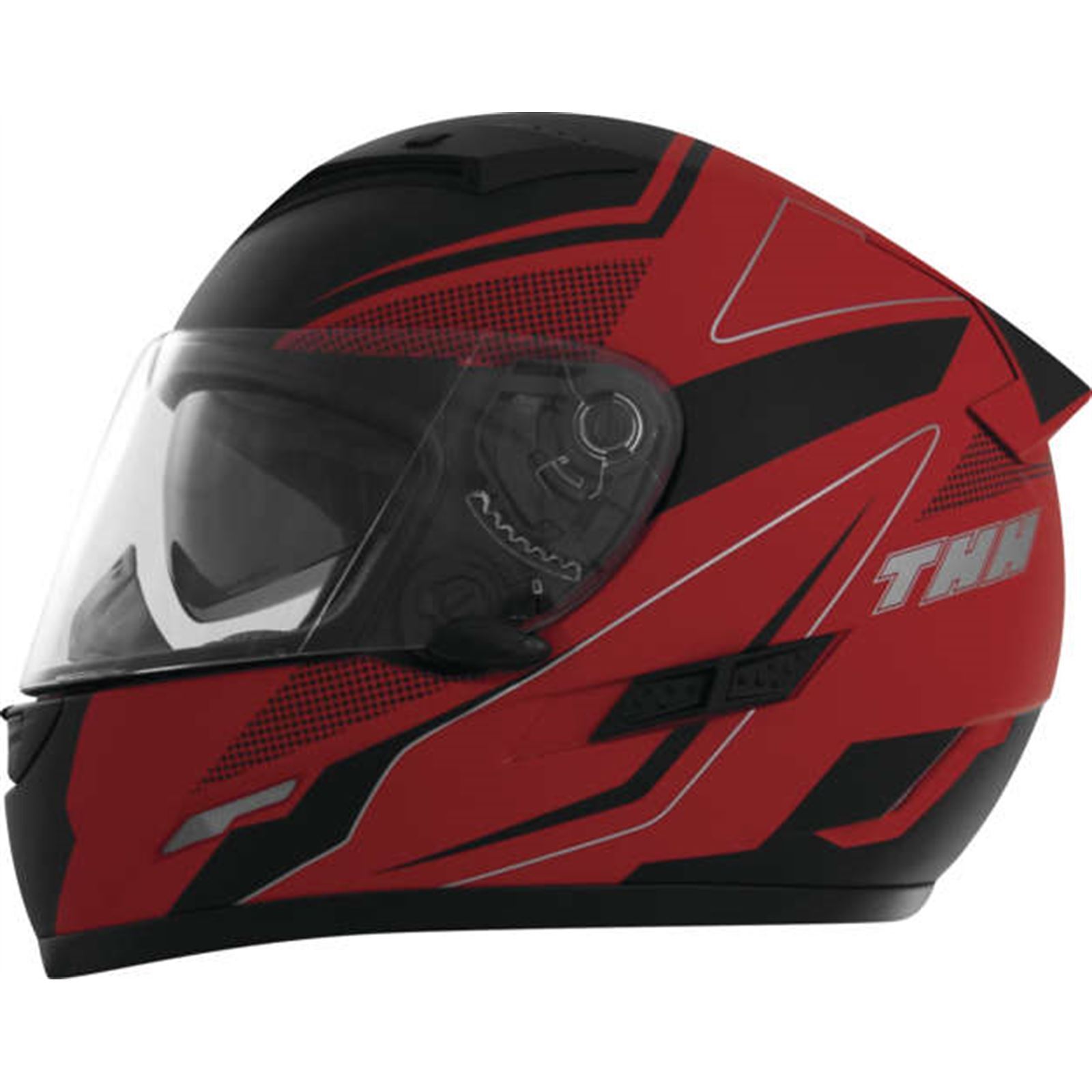 THH Helmets Ts-80 Fxx Red/Blk Xs - Click Image to Close