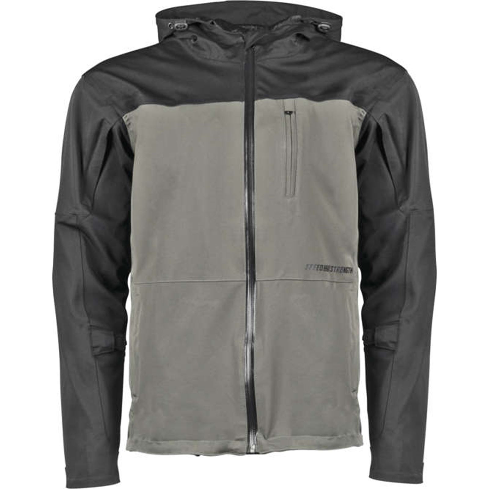 Fame and Fortune Jacket Black/Olive - Small - Click Image to Close