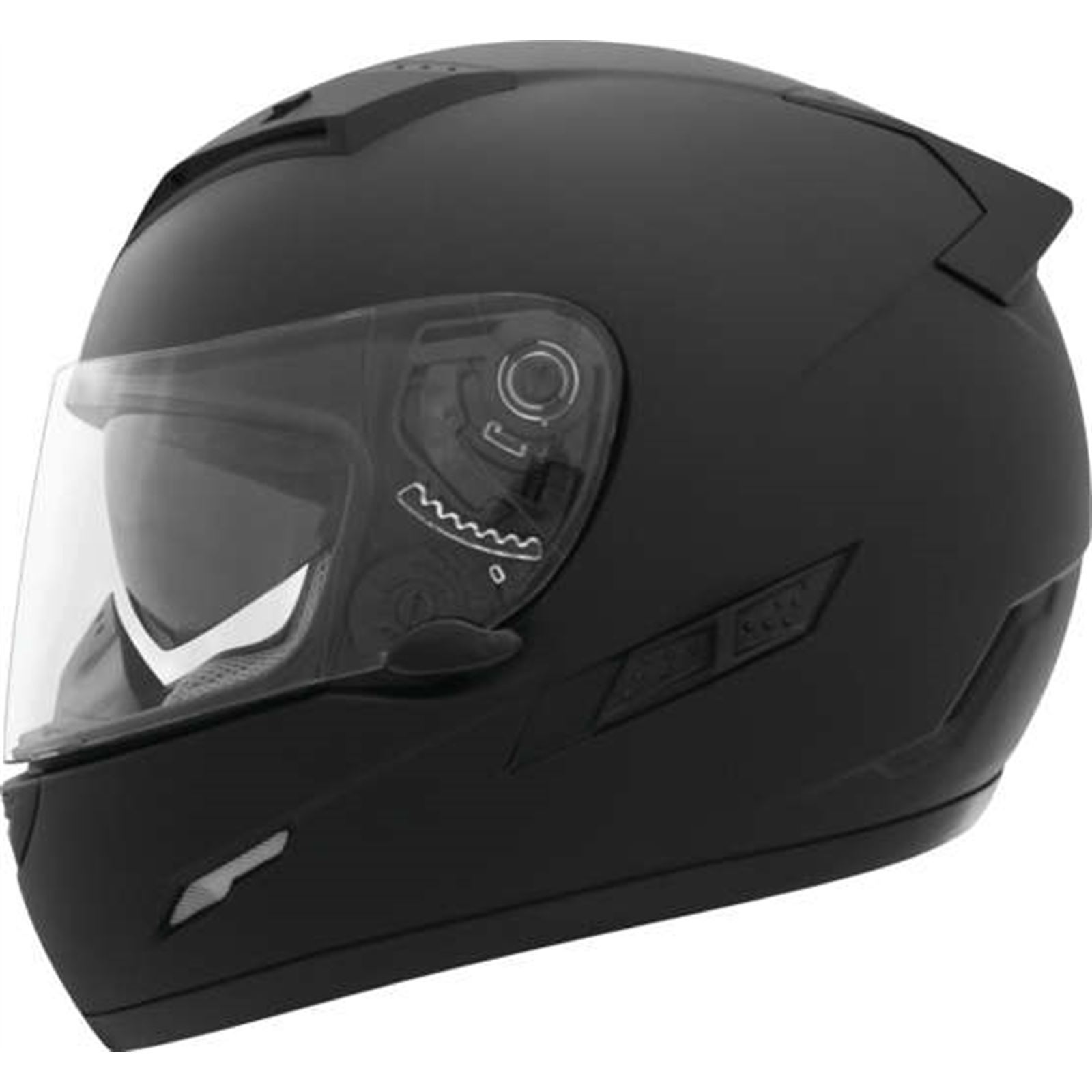 THH Helmets Ts-80 Flat Black Lg - Click Image to Close