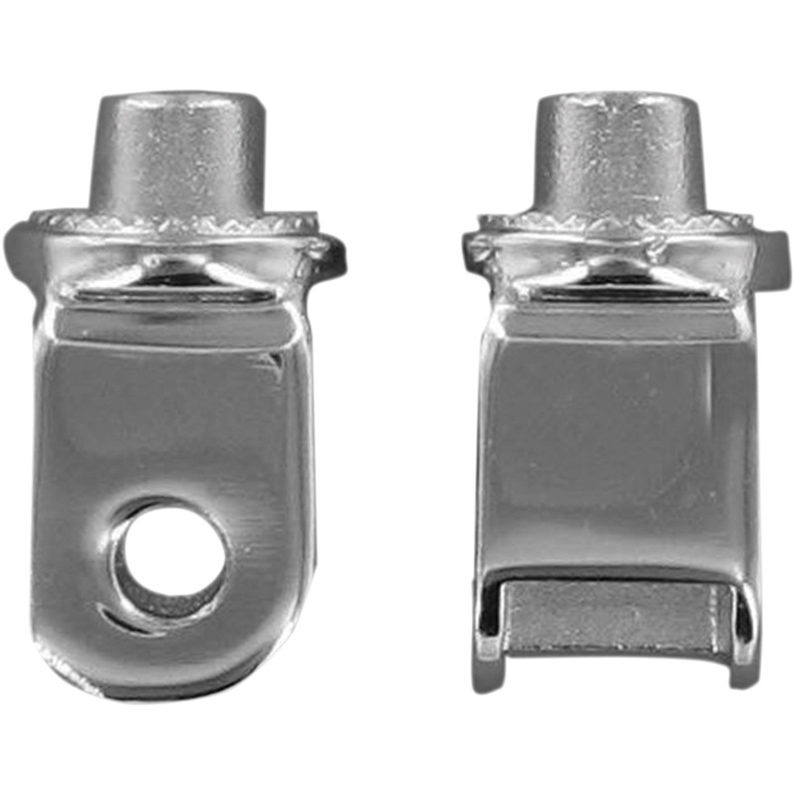 Splined Peg Adapter Honda Front Chrome - Click Image to Close