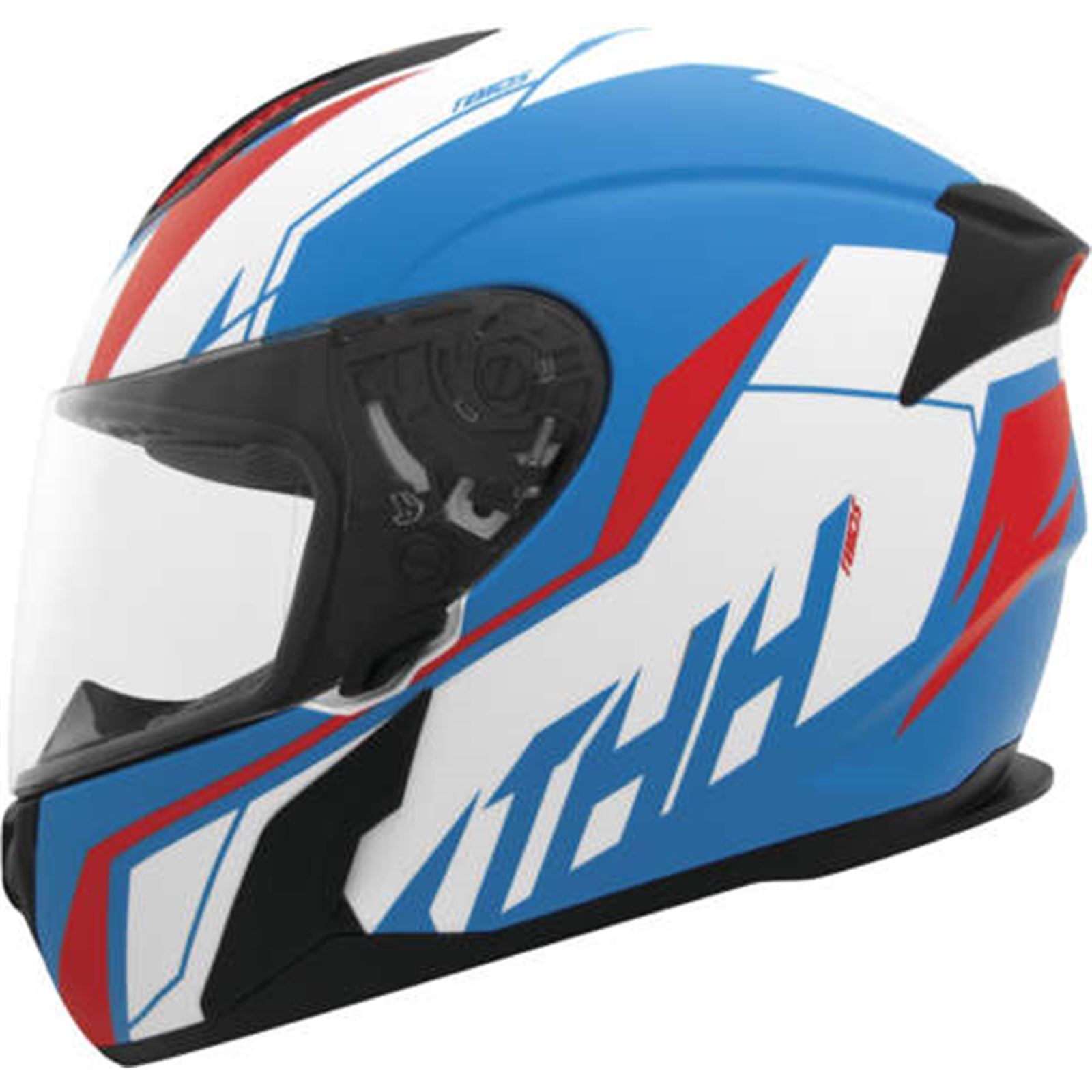 THH Helmets T810S Turbo Blue/Red 2Xl - Click Image to Close