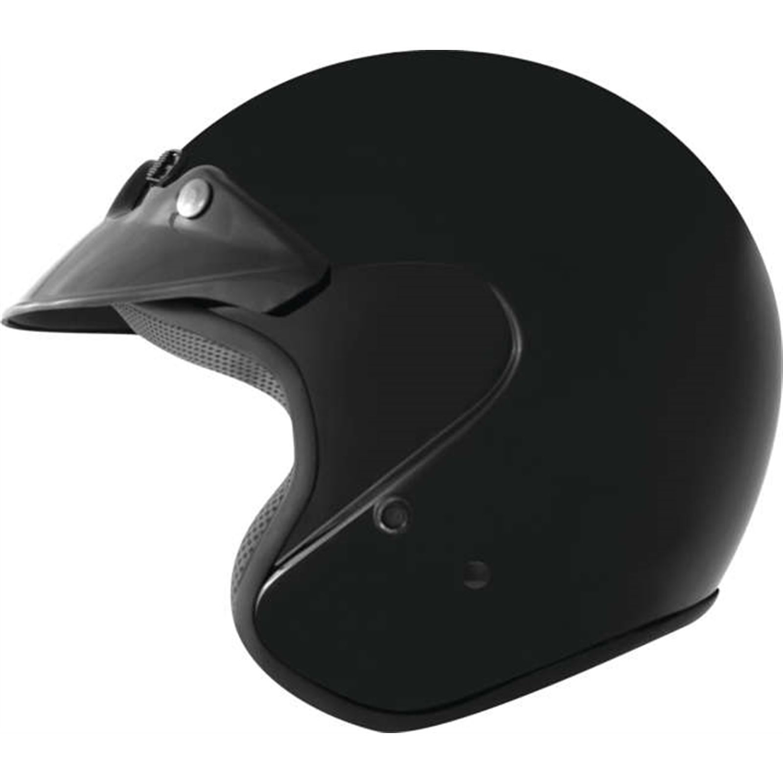 THH Helmets T-381 Black Lg - Click Image to Close