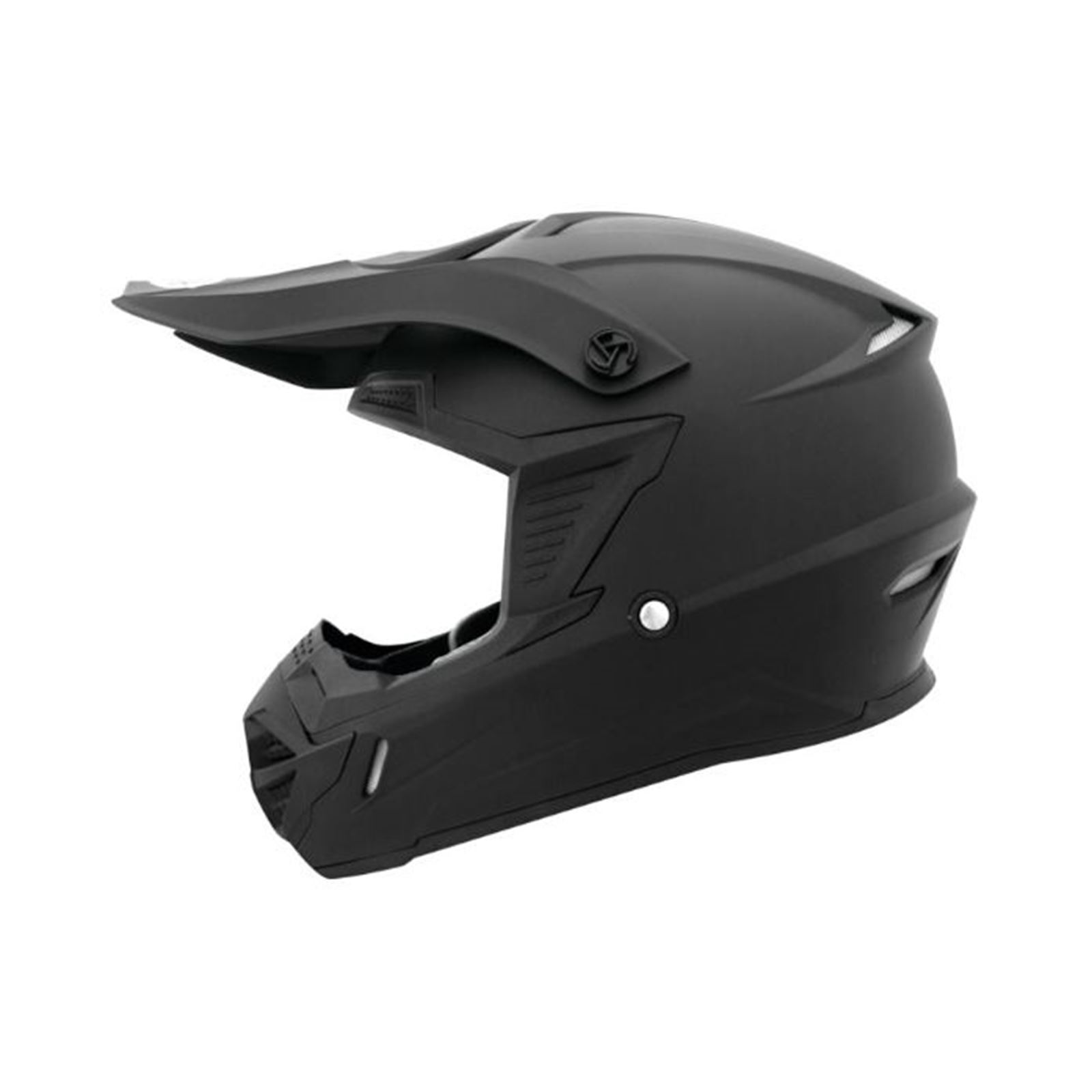 THH Helmets T730X Flt Blk Md - Click Image to Close