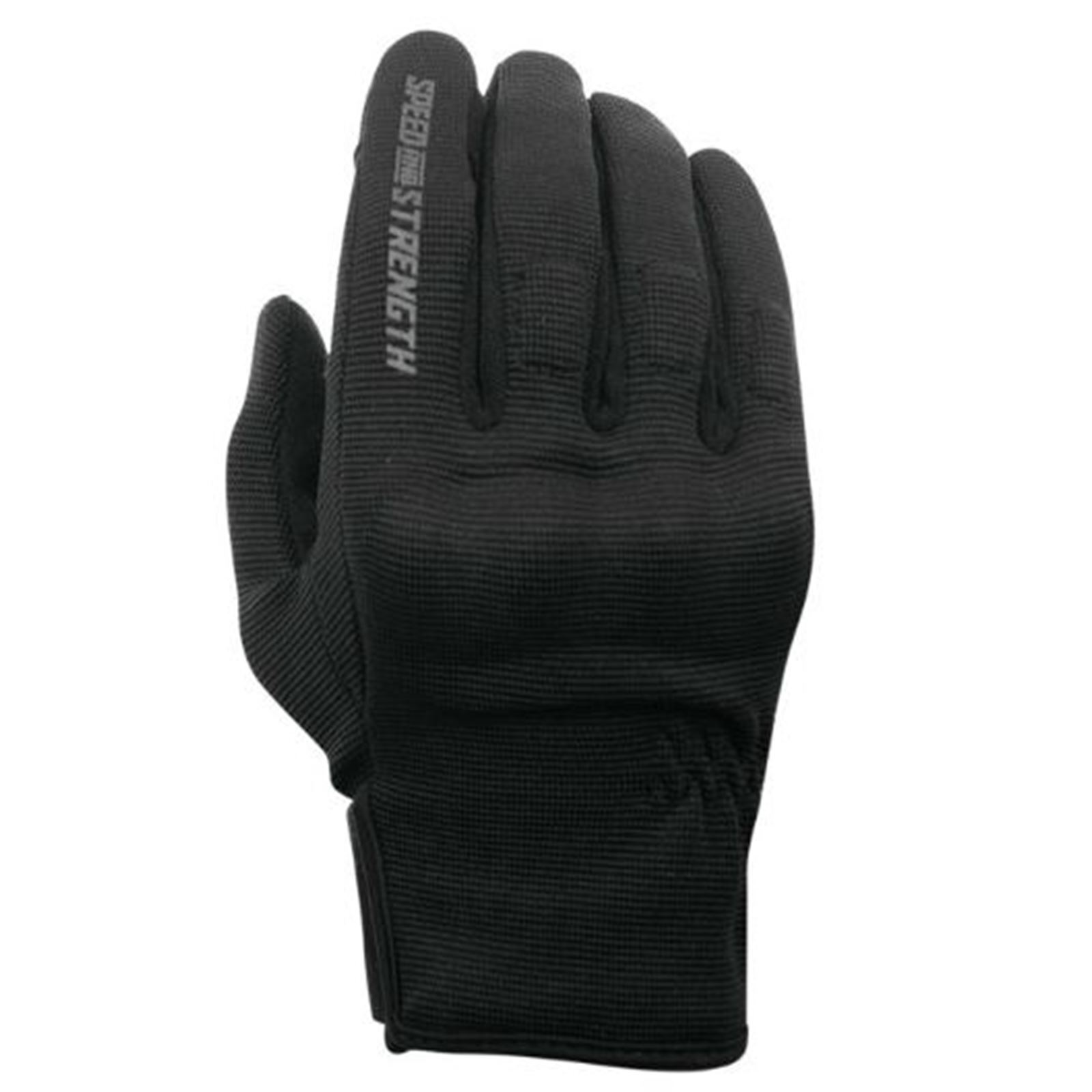 Speed Society Gloves Black Womens - Small - Click Image to Close