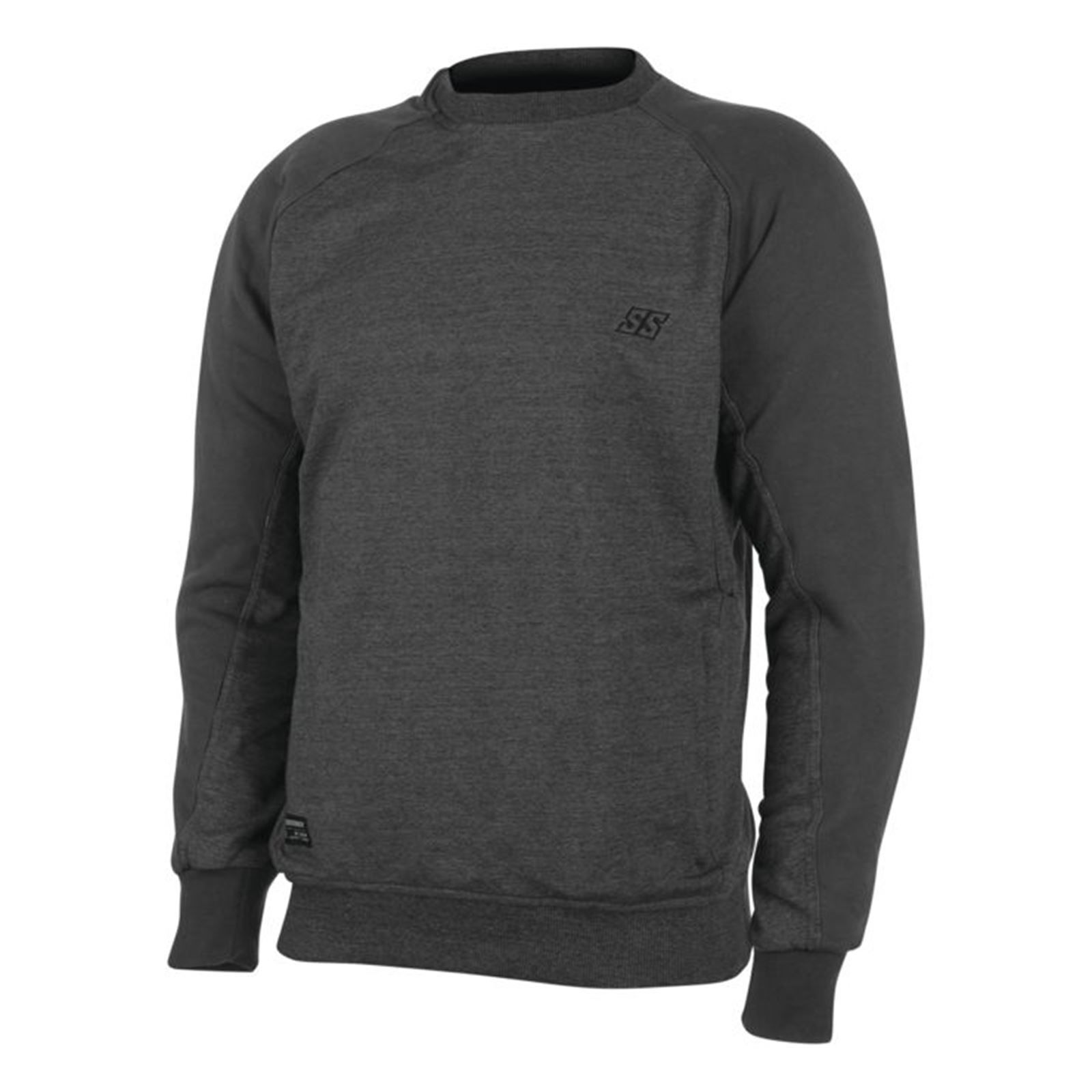 Lunatic Fringe Armored Sweatshirt Black - Small - Click Image to Close