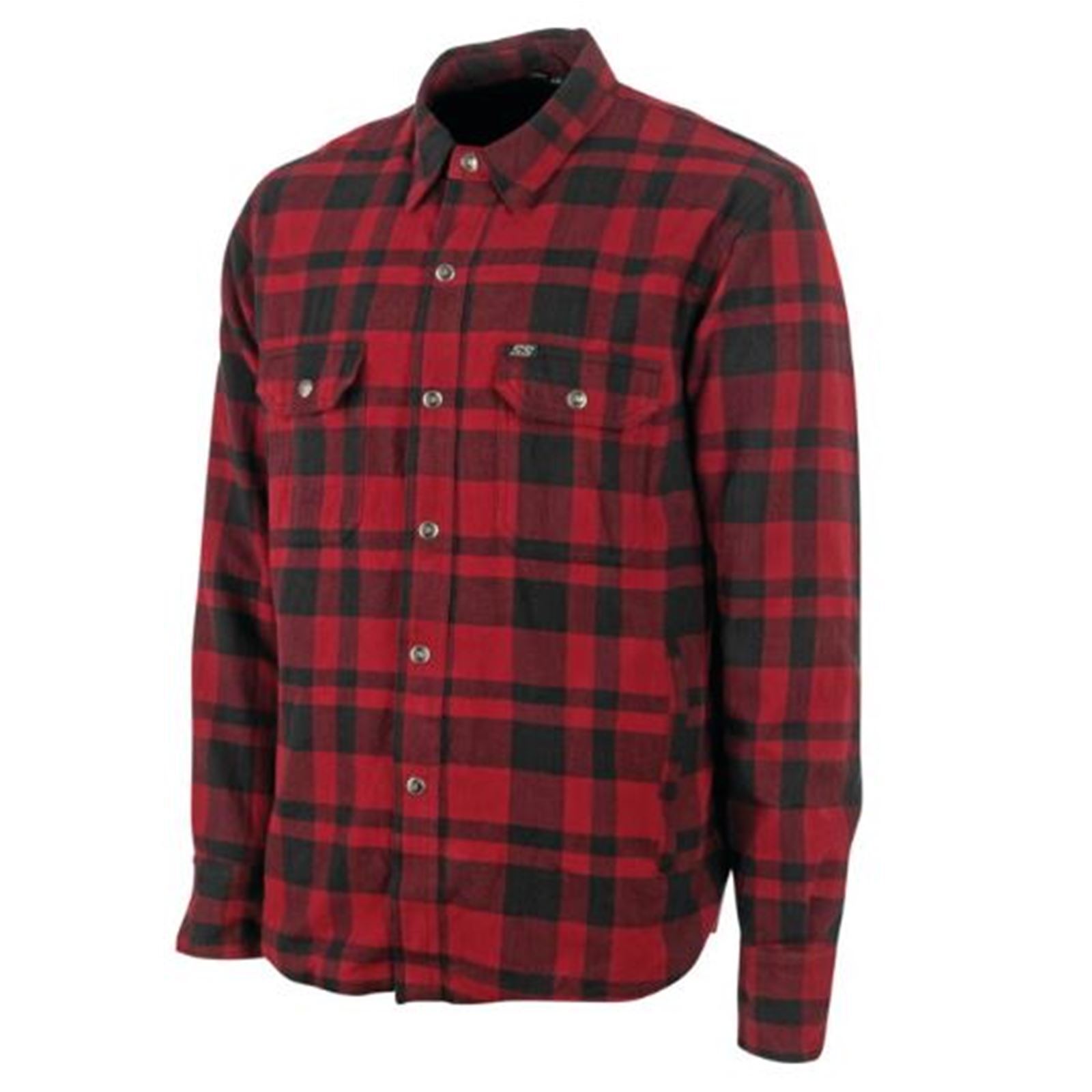 Black 9 2.0 Moto Shirt Red - Large - Click Image to Close