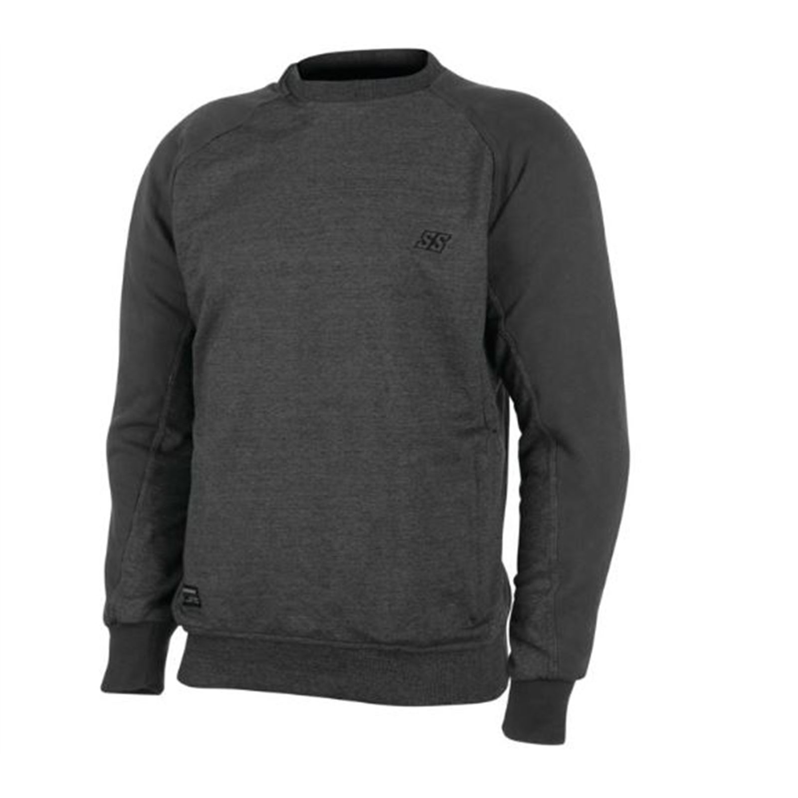 Lunatic Fringe Armored Sweatshirt Black - Large - Click Image to Close