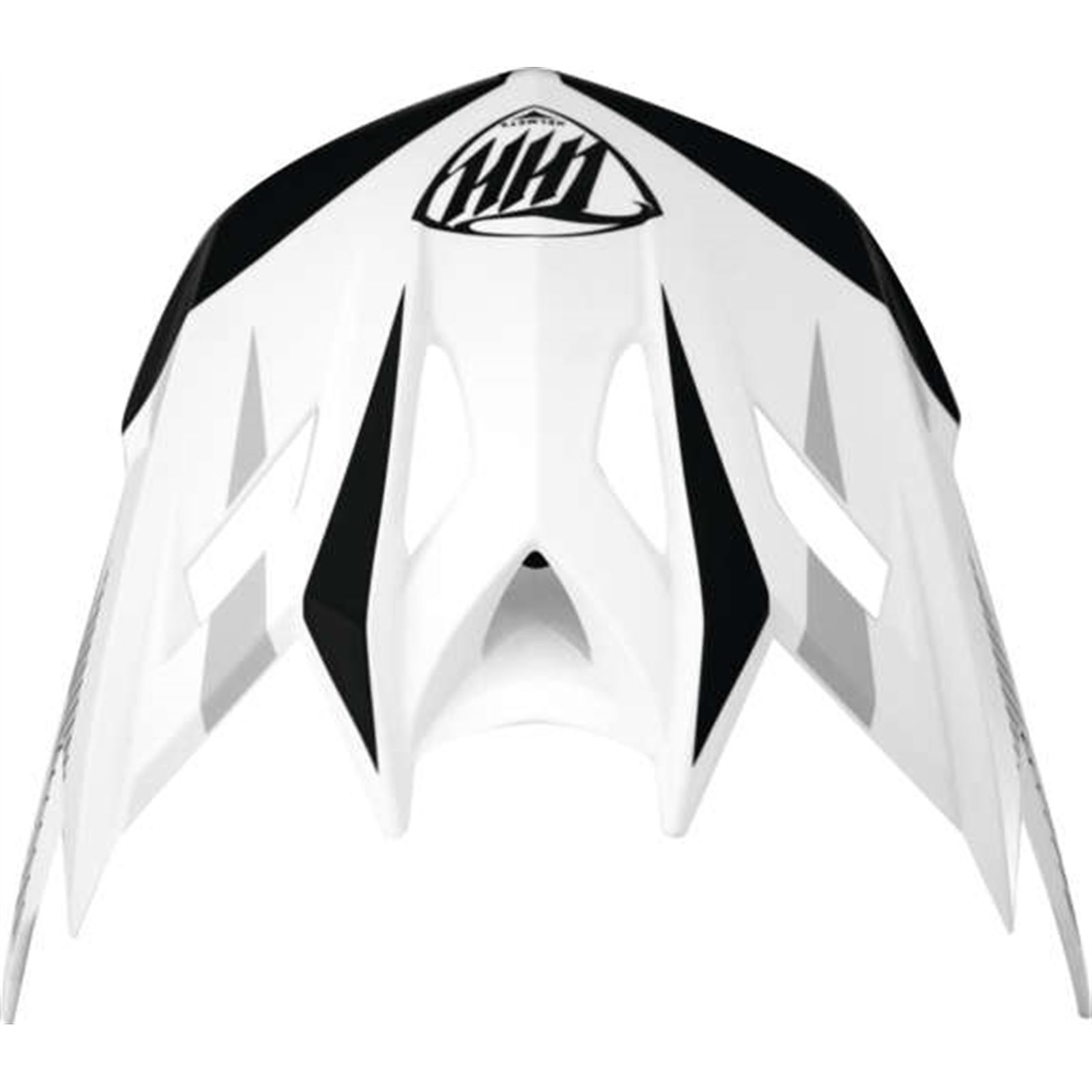 THH Helmets T-42 Bmx Visor Acceler Wht/Gry - Click Image to Close