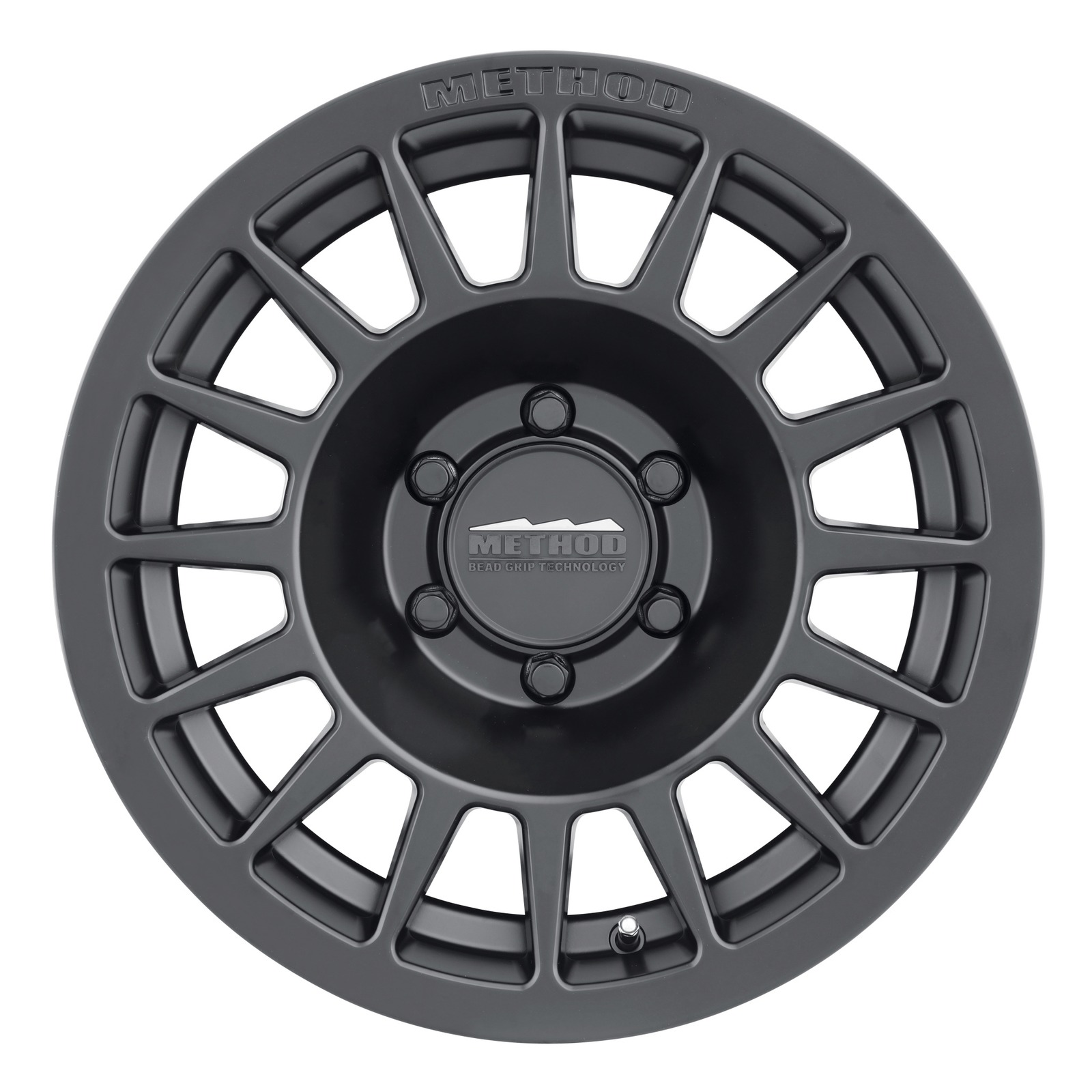 MR707 Bead Grip 18x9 18mm Offset 8x180 BP 130.81mm CB 5.7in BS Matte Black Wheel - Click Image to Close