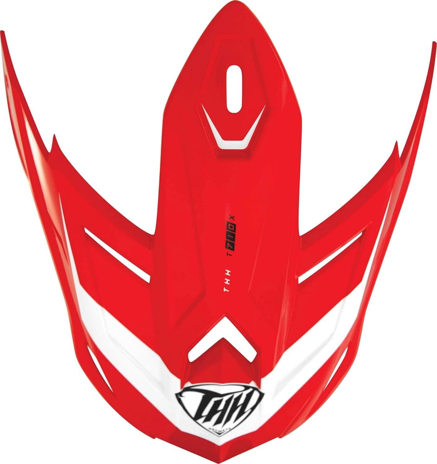 THH Helmets T710X Airtech Visor Redblk Yth - Click Image to Close