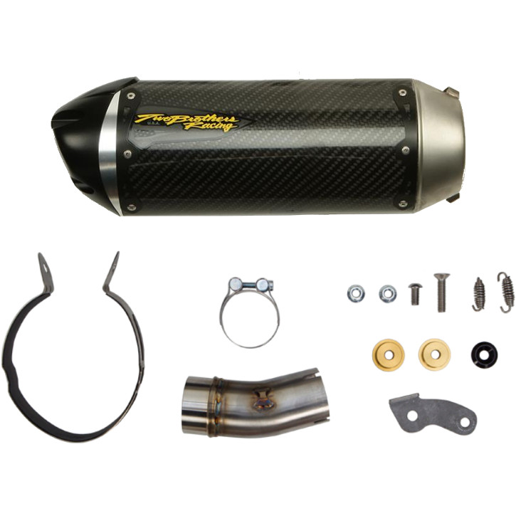 S1R Slip On Exhaust - Carbon Fiber - For 17-19 Suzuki GSXR1000 - Click Image to Close