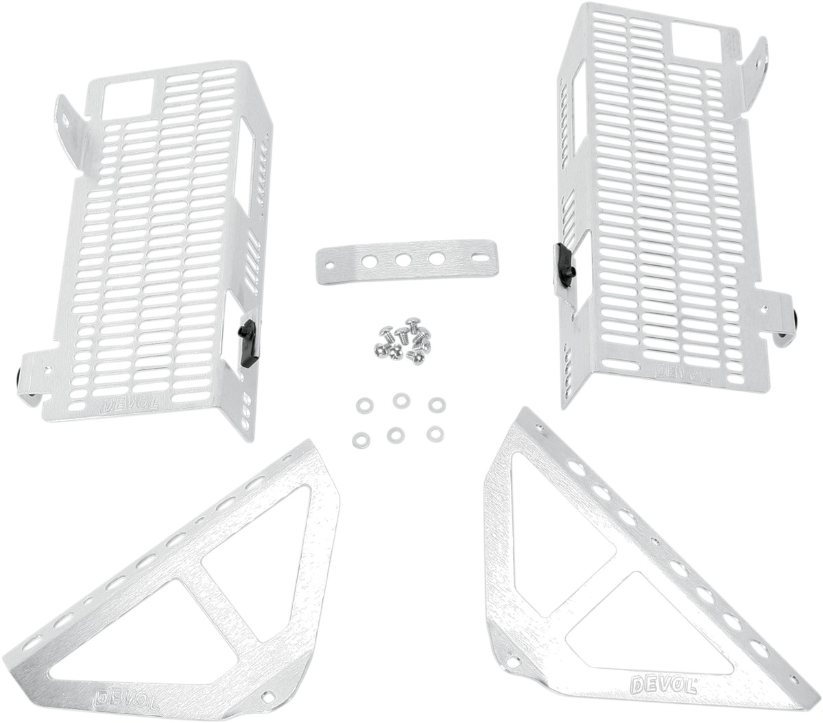 Aluminum Radiator Guard - For 09-12 Honda CRF450R - Click Image to Close