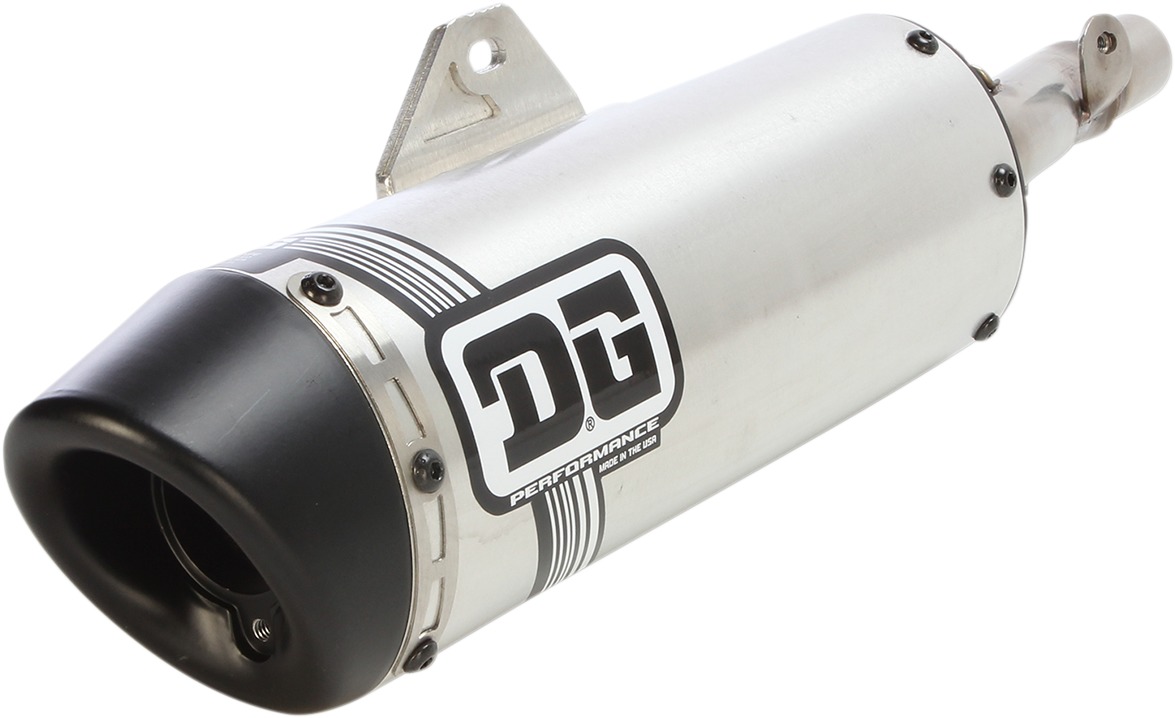 V2 Slip On Exhaust Muffler - For 08-22 Yamaha XT250 - Click Image to Close