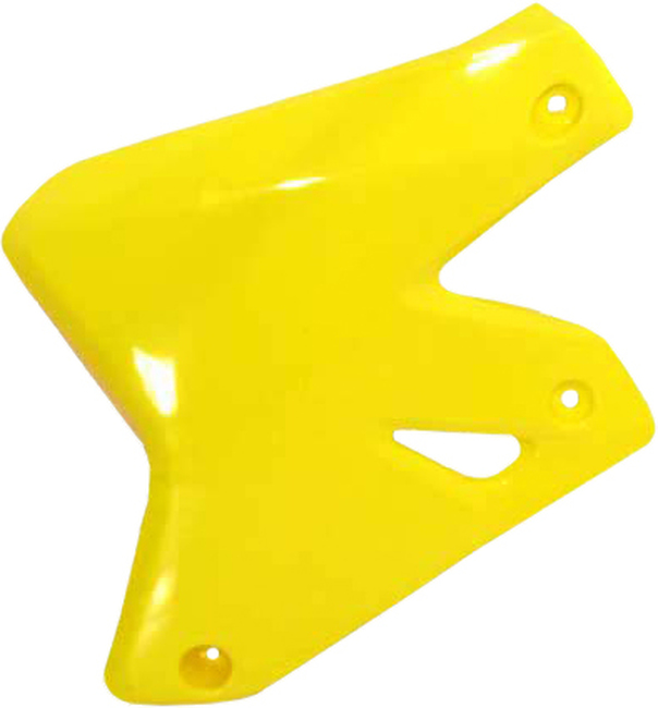 Yellow Radiator Shrouds - For DRZ400 & KLX400 - Click Image to Close