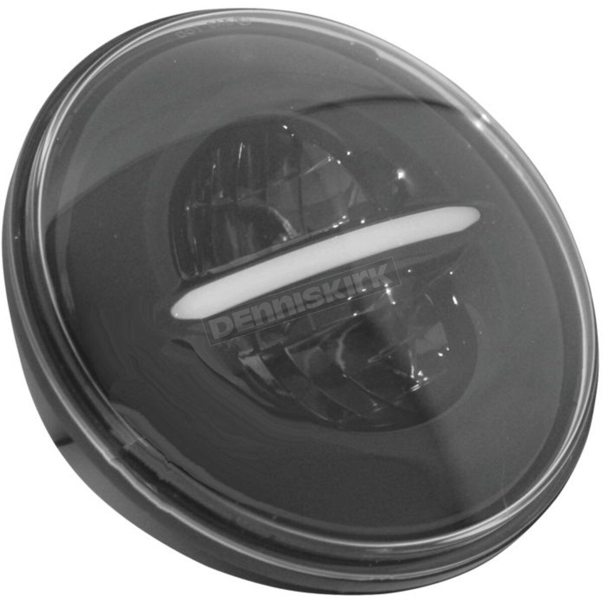 Letric Lighting 7in Led Cyclops Headlight Blk - Click Image to Close