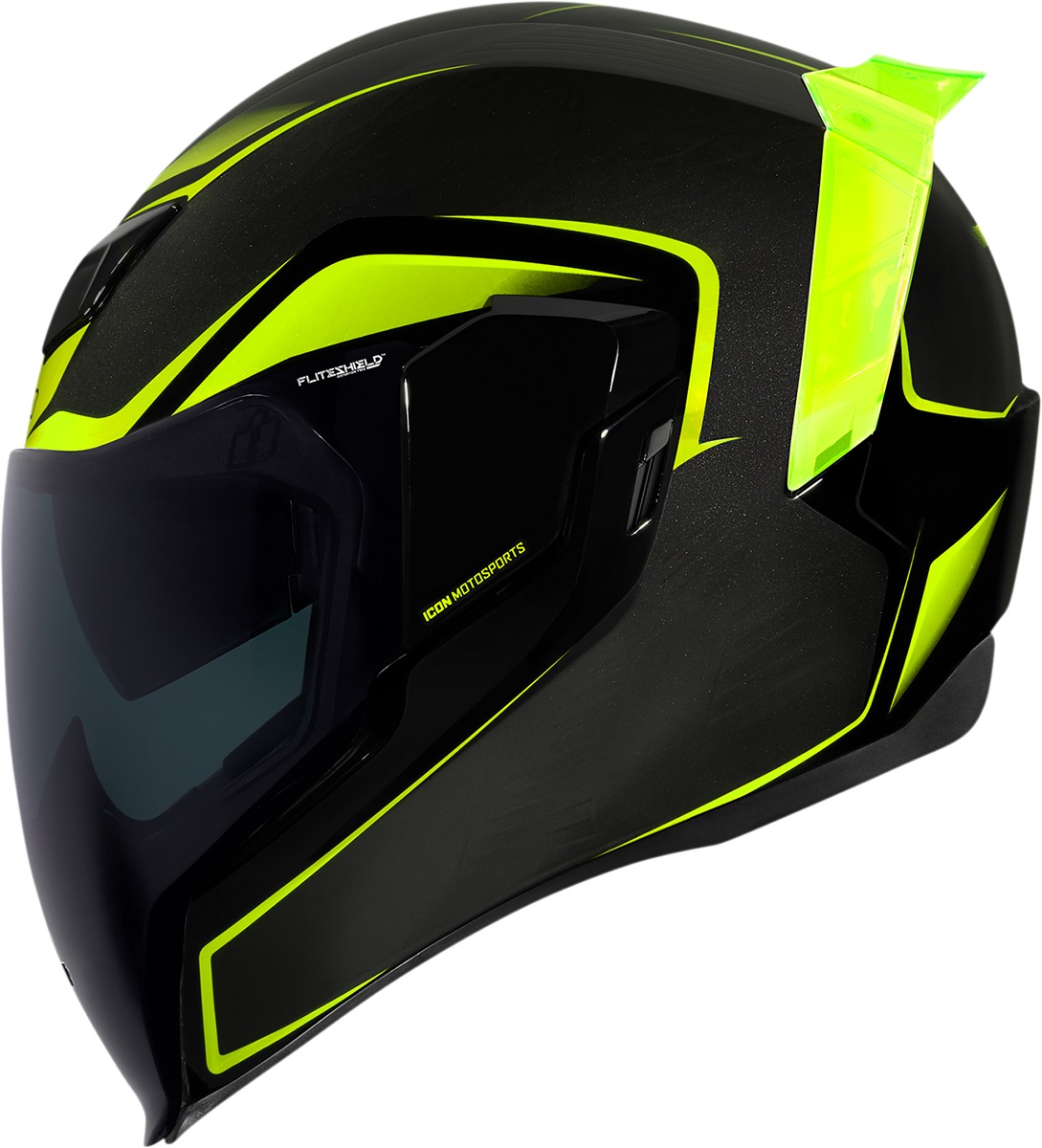 Hi Viz Airflite Crosslink Helmet Medium - Click Image to Close