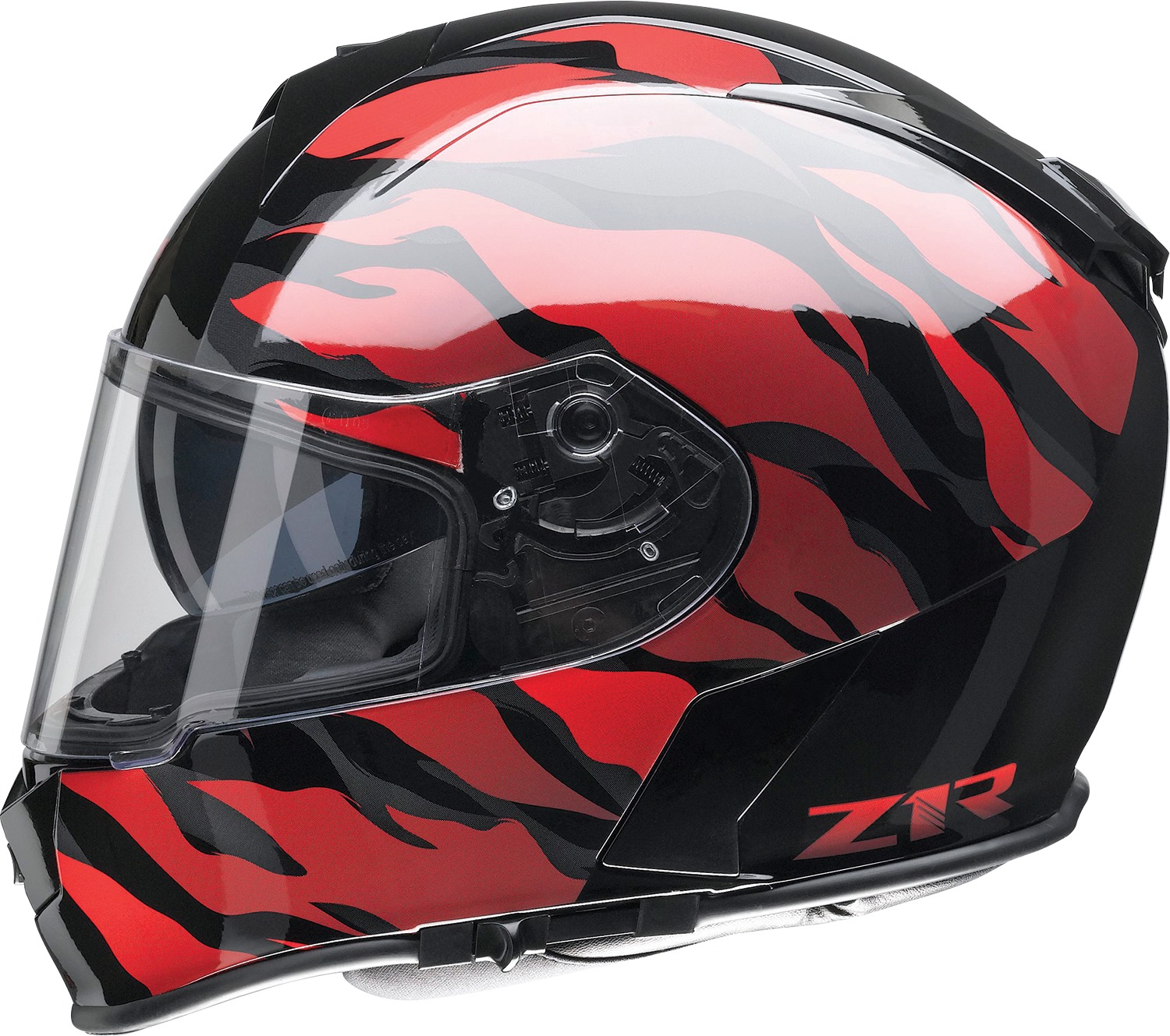 Warrant Panthera Helmet Black/Red 2XL - Click Image to Close