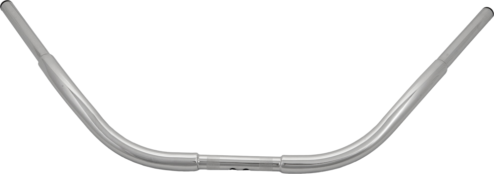 Fat Beach Handlebar Chrome 1.25" w/3.5" Rise - Click Image to Close