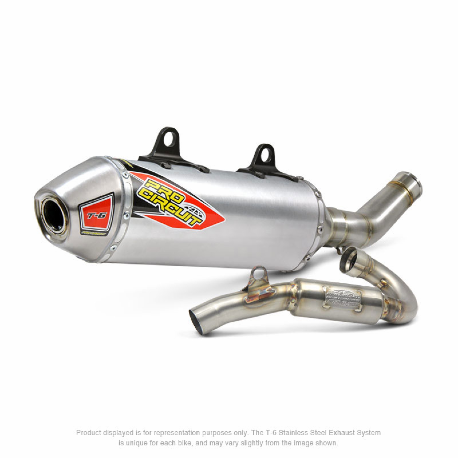 T-6 Aluminum Full Exhaust - For 19-20 KTM & Husq. 450 4T + 2018 Factory/Rockstar - Click Image to Close