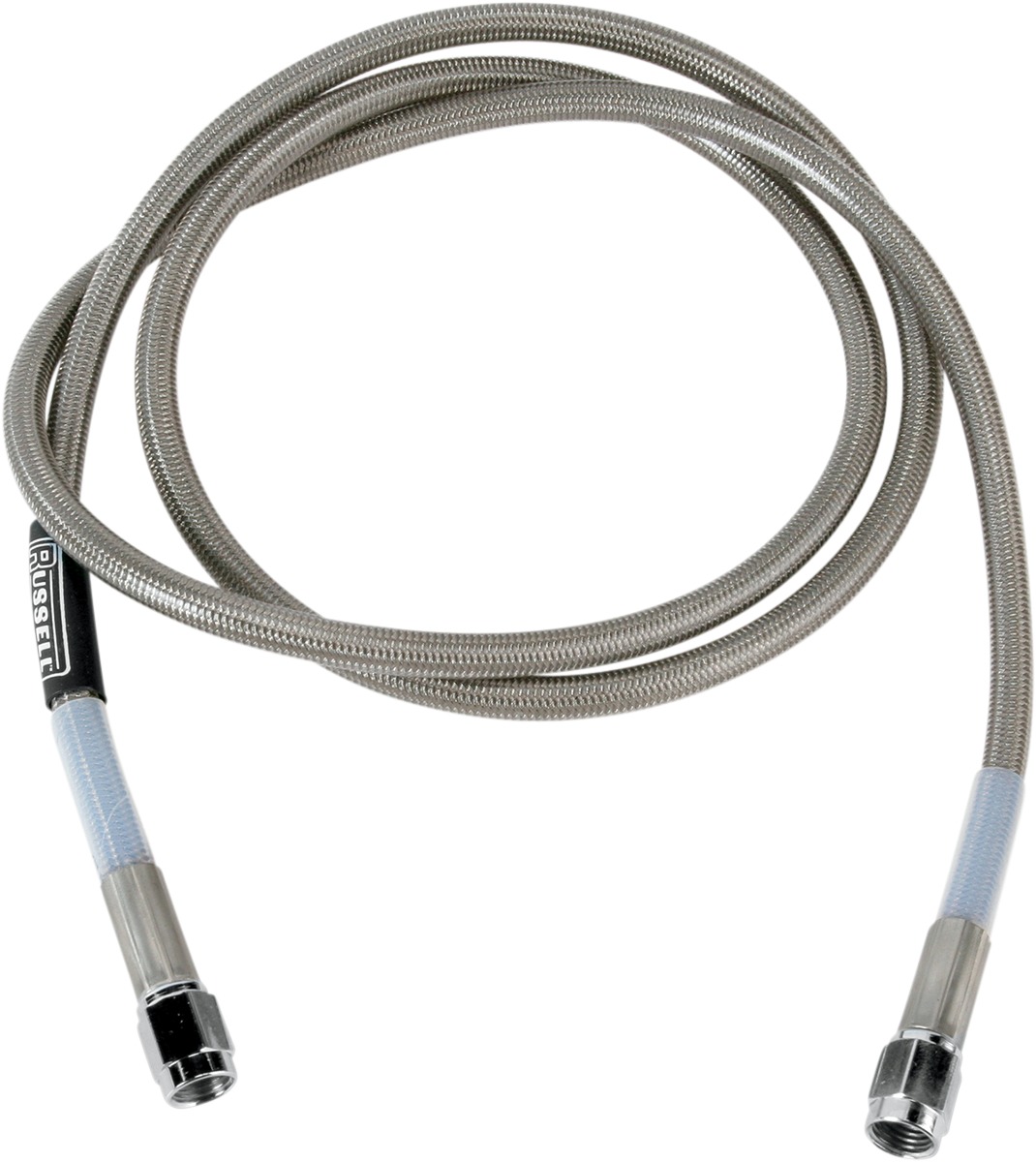 Russell Universal Braided Stainless Steel Brake Line - 52" - Click Image to Close