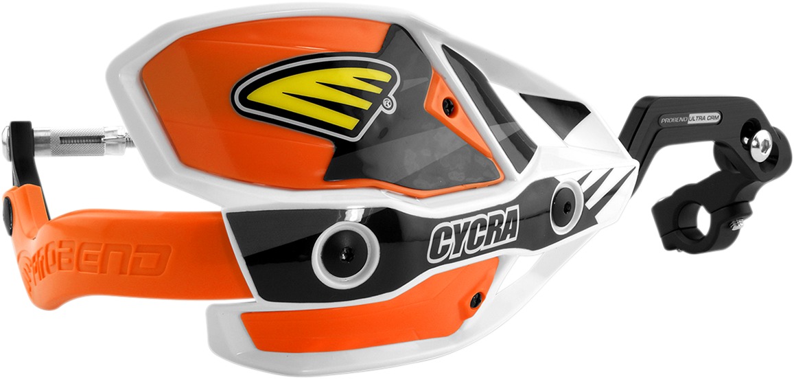 CRM Ultra 1-1/8 in. Clamp w/White Shields/Orange Covers - Click Image to Close