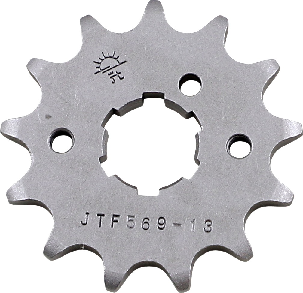 Front Steel Countershaft Sprocket - 13 Tooth 520 - Click Image to Close