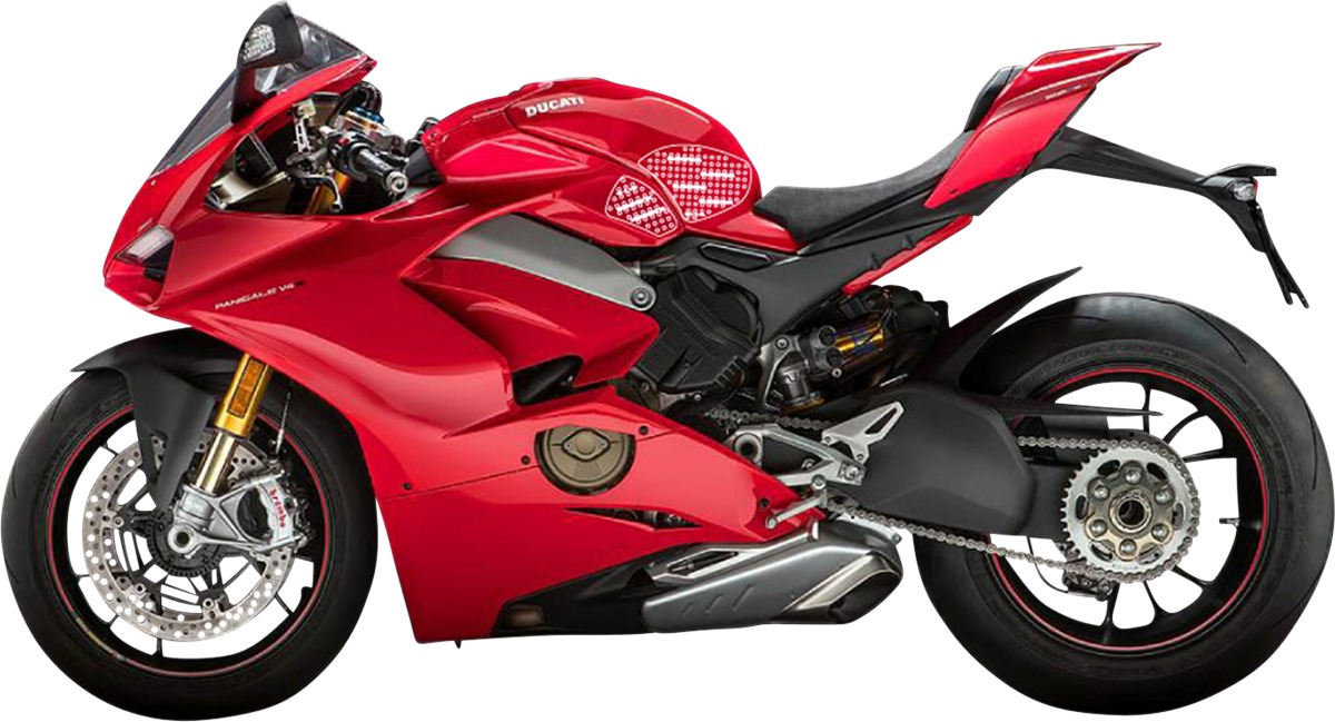 Tank Protectors - Tank Kit - Clr Panigale V4/V4S - Click Image to Close