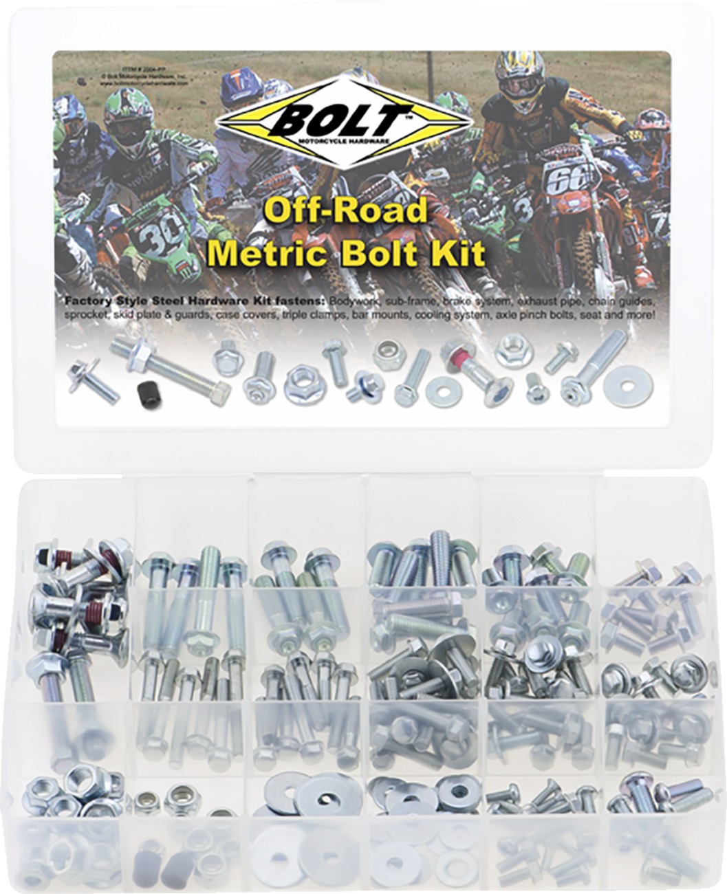 Japanese Offroad Metric Bolt Kit - Bolt Japanese Off-Road Bolt Kt - Click Image to Close