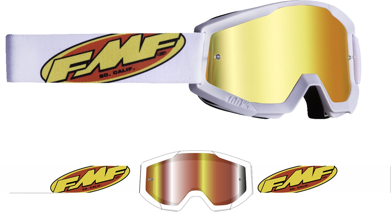 Youth PowerCore Goggle - Powrcor Core Wht Mirred Yth - Click Image to Close