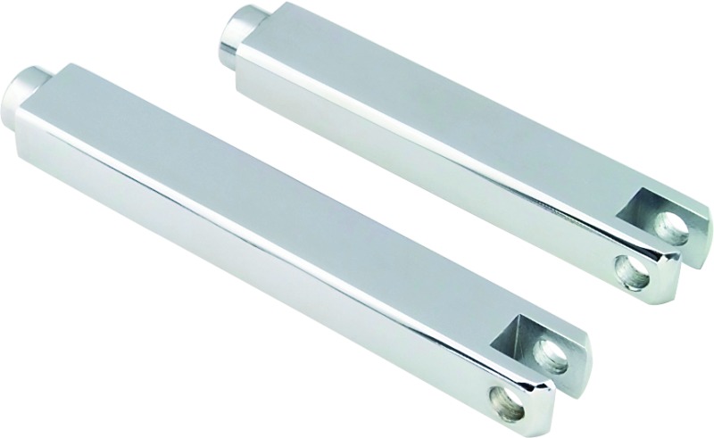 Bikers Choice Chrome Hi-Way Peg Brackets - Click Image to Close