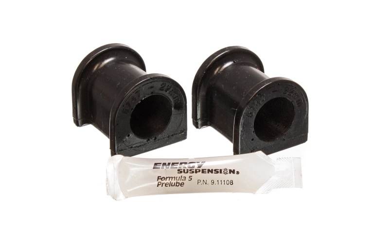 03-05 Mitsubishi Lancer EVO 8 Black 22mm Rear Sway Bar Bushings - Click Image to Close