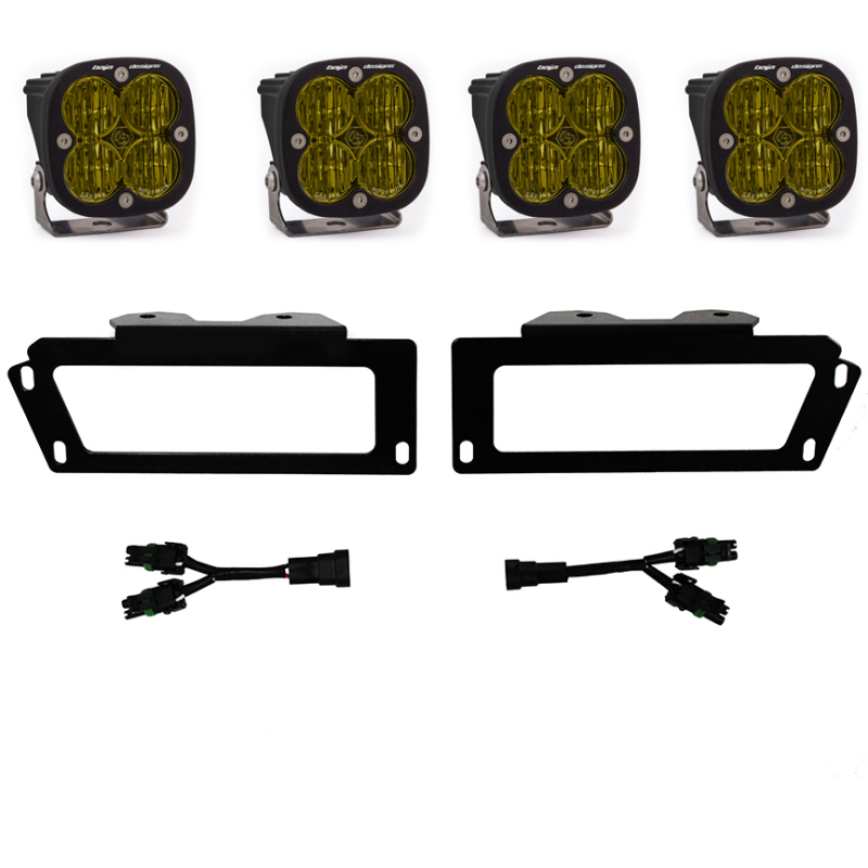 09-12 Ram 2500/3500 Fog Pocket Kit - Amber - Click Image to Close