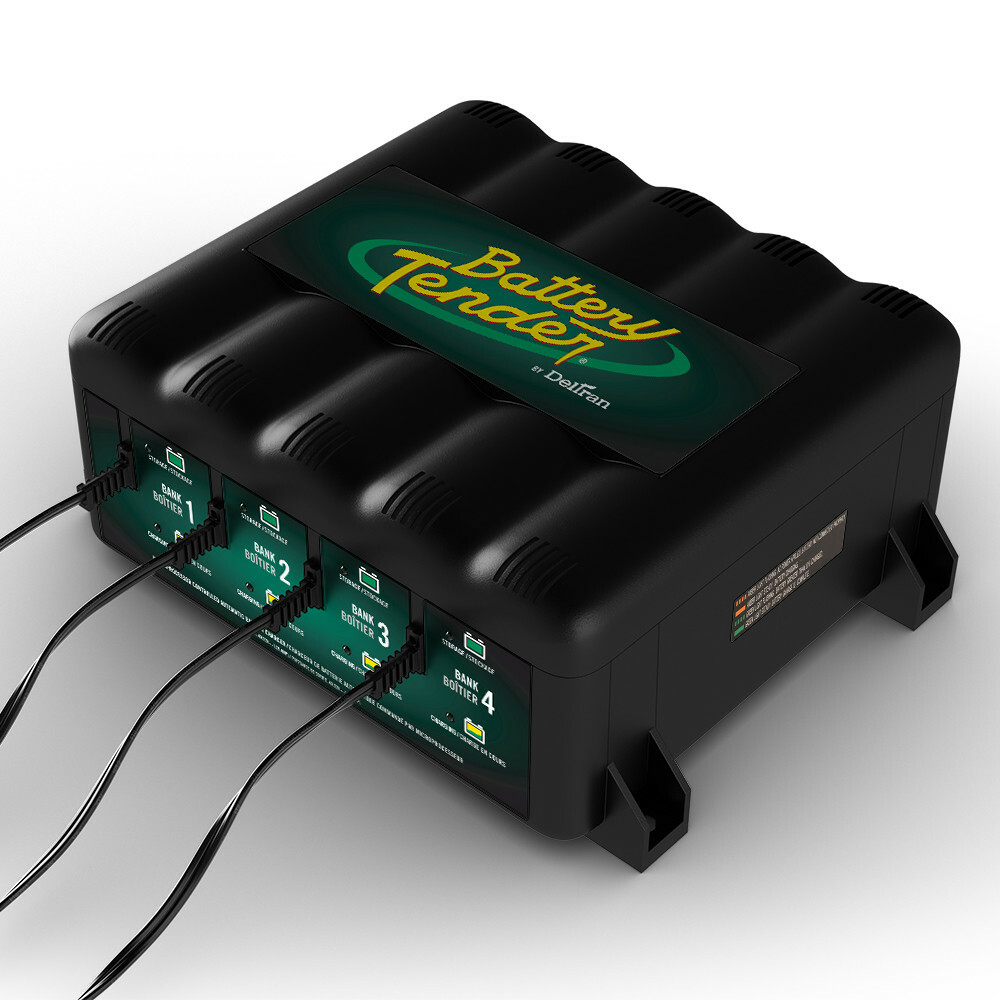 12V Batt. Tender 4 Outlets - Click Image to Close