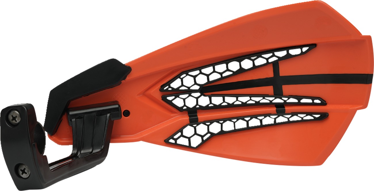 Cycra MX-Race Handguard - Orange/Black - Click Image to Close