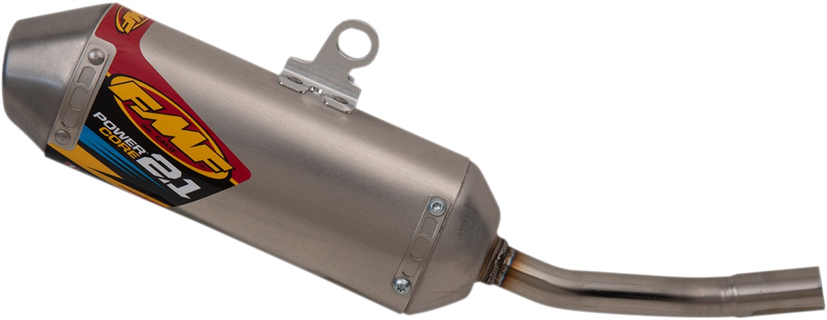 Powercore 2.1 Slip On Exhaust Silencer - For 19-21 TC125 & 125/150 SX - Click Image to Close